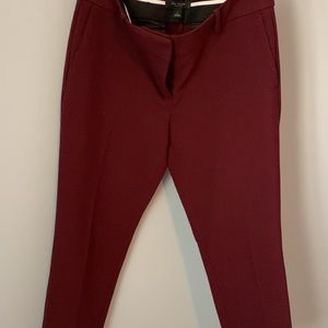 Ann Taylor 6 maroon